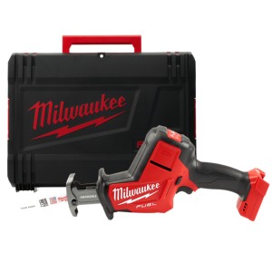 Пила шабельна акумуляторна MILWAUKEE, M18 FHZ-0X (каркас, полотно, HD кейс)