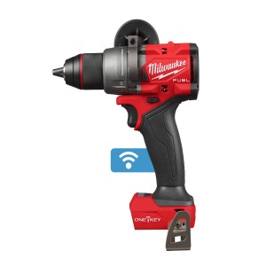 Дриль-шурупокрут акумуляторний безщітковий ударний MILWAUKEE, M18 ONEPD3-0, 158Нм (каркас, кліпса для ременя, бічна ручка, карто