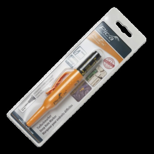 Маркер фірмовий з довгим носиком Pica-Ink Deep Hole Marker, 150/46 чорний