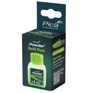 Заправка крейдяна Refill Pack для маркер-спреєв аерозольних Pica Powder в блістері