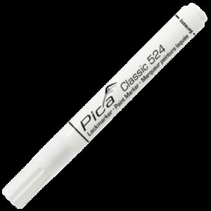 Рідкий промисловий маркер Pica Classic 524/52 Industry Paint Marker, білий