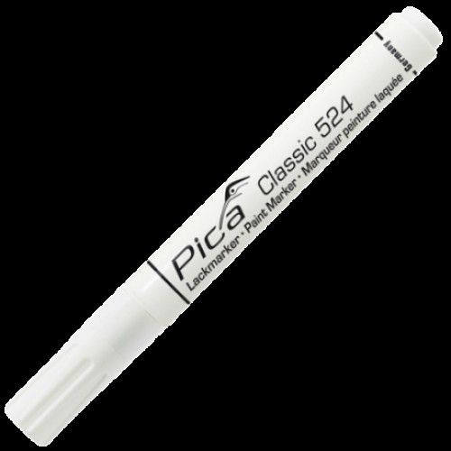 Рідкий промисловий маркер Pica Classic 524/52 Industry Paint Marker, білий