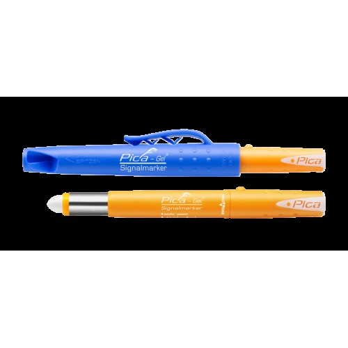 Водо-жаро стійкий маркер PICA GEL Signalmarker 8080, білий