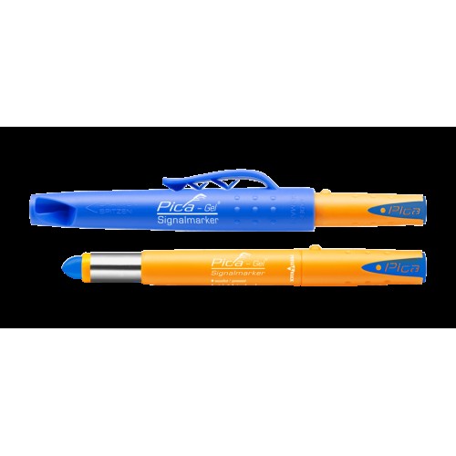 Водо-жаро стійкий маркер PICA GEL Signalmarker 8081, синій