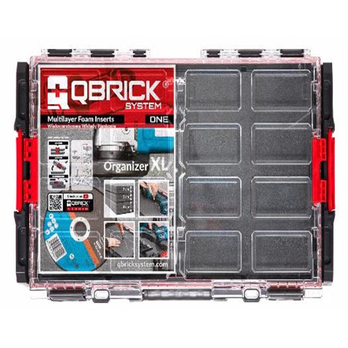 Органайзер з піною QBRICK SYSTEM ONE ORGANIZER XL 2.0 MFI (585x385x131мм) (5901238255116) Органайзер з піною QBRICK SYSTEM ONE ORGANIZER XL 2.0 MFI (585x385x131мм) (5901238255116)