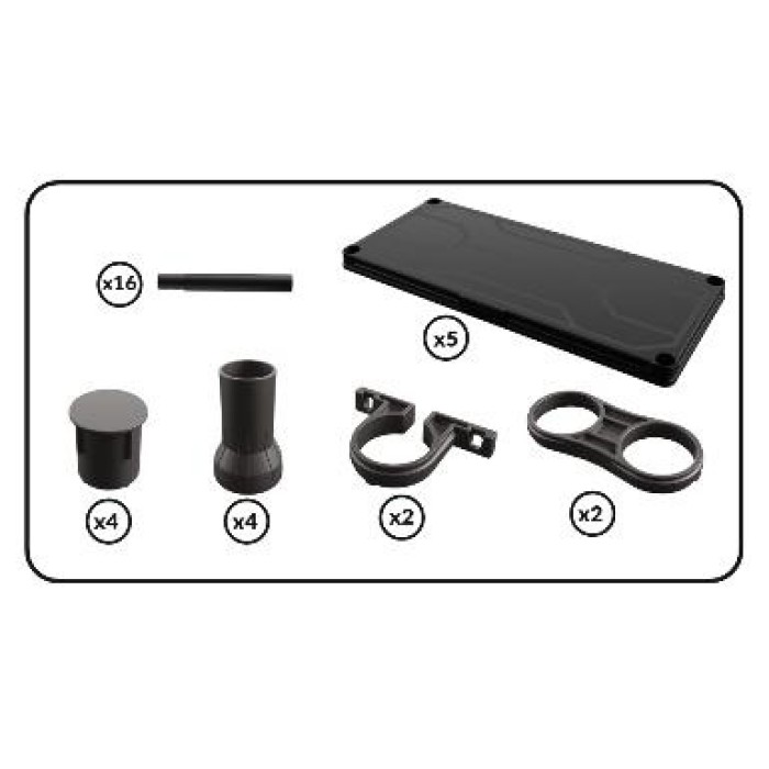 Система стелажів QBRICK SYSTEM REGULAR Low 74/32см, 5полиць, 100 кг (5901238263302) Система стелажів QBRICK SYSTEM REGULAR Low 74/32см, 5полиць, 100 кг (5901238263302)