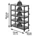 Система стелажів QBRICK SYSTEM REGULAR Low 74/32см, 5полиць, 100 кг (5901238263302)