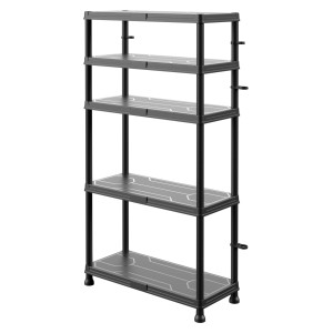 Система стелажів QBRICK SYSTEM REGULAR Mix 74/32см, 5 полиць, 100 кг (5901238263296)