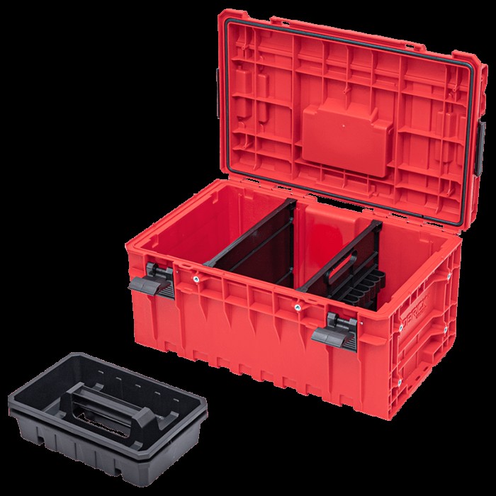 Ящик для інструментів QBRICK SYSTEM ONE 350 2.0 VARIO RED ULTRA HD CUSTOM (585x385x301мм) (5901238256670) Ящик для інструментів QBRICK SYSTEM ONE 350 2.0 VARIO RED ULTRA HD CUSTOM (585x385x301мм) (5901238256670)