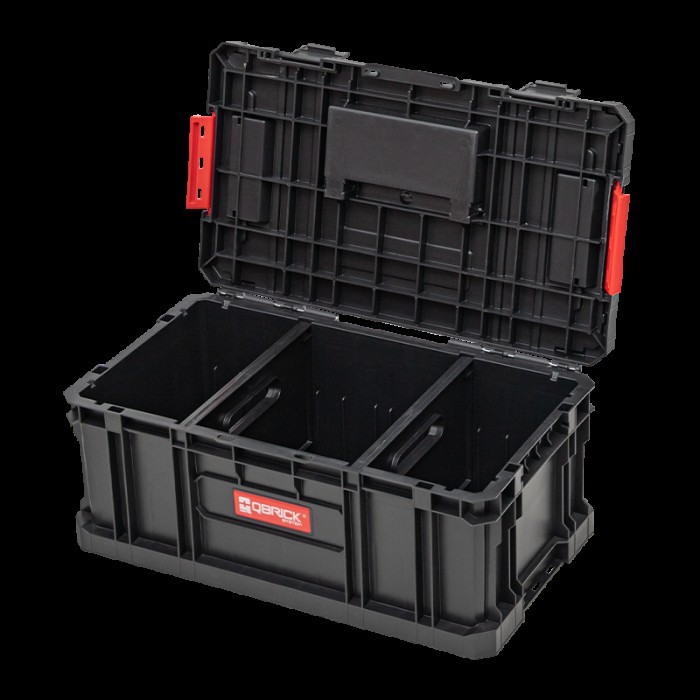 Ящик для інструментів QBRICK SYSTEM TWO TOOLBOX Alu VARIO 560 x 320 x 240 Ящик для інструментів QBRICK SYSTEM TWO TOOLBOX Alu VARIO 560 x 320 x 240