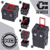 Ящик для інструментів на колесах QBRICK Wheelbox HD Compact Logic Black PA (450x350x645мм) (5901238248934)
