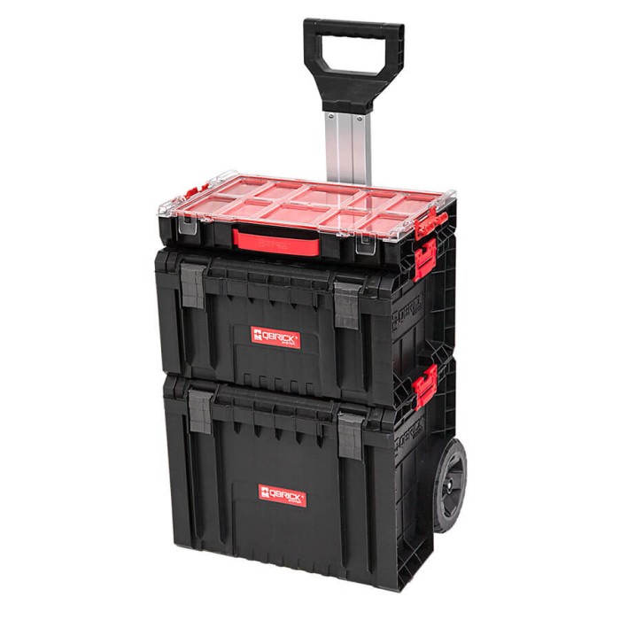 Ящик для інструментів на колесах QBRICK SYSTEM PRO CART 2.0 (450x390x690мм) (5901238254256) Ящик для інструментів на колесах QBRICK SYSTEM PRO CART 2.0 (450x390x690мм) (5901238254256)