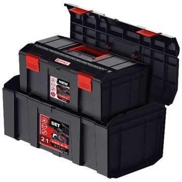 Набір ящиків для інструментів QBRICK REGULAR R-BOX 19 + QR R-BOX 16 (495x294x280мм) (5901238253990)