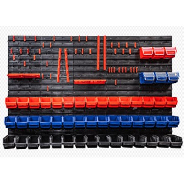 Органайзер настінний з лотками QBRICK SYSTEM Fixing Wall - BIG SET 400 x 358 x 369