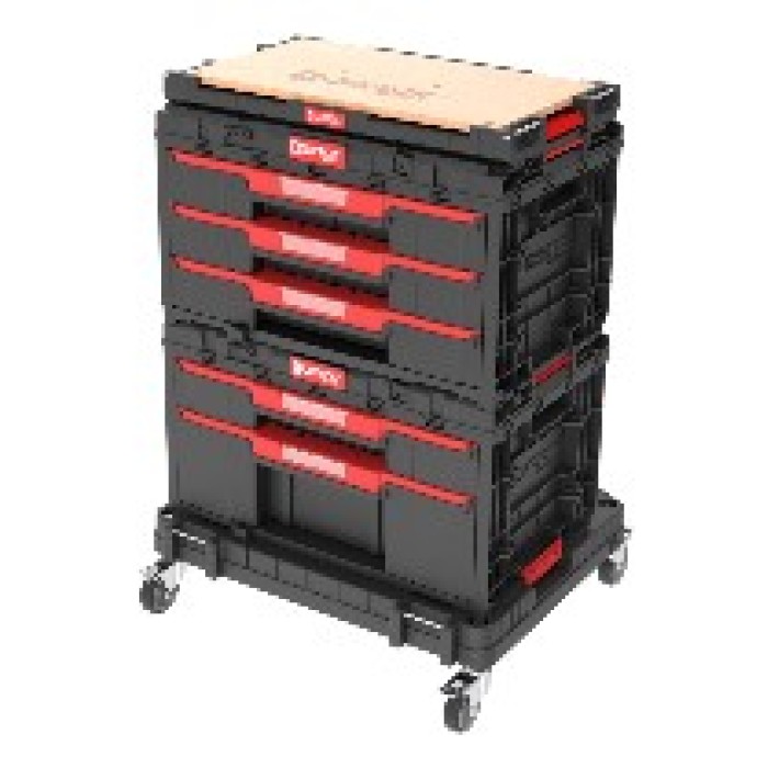 Набір ящиків QBRICK SYSTEM ONE WORKSHOP DRAWERS SET 4 (780x540x650мм) (5901238262435) Набір ящиків QBRICK SYSTEM ONE WORKSHOP DRAWERS SET 4 (780x540x650мм) (5901238262435)