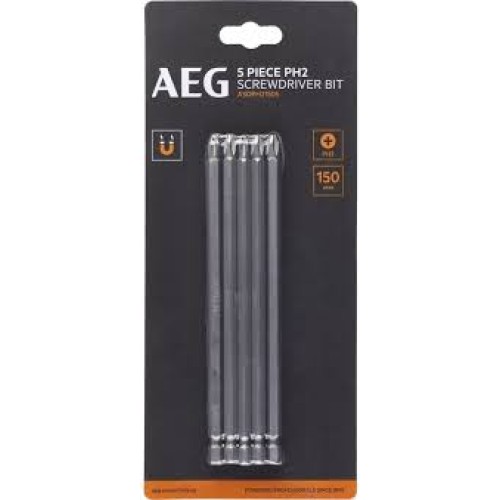 Біта AEG ASDPH21505, PH2, 150мм (5шт)