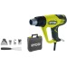 Фен будівельний Ryobi EHG2020LCD 2000Вт 50-650 С 250/500л хв LCD дисплей 0.8кг