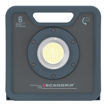 Прожектор переносний 6000 lumen NOVA 6 C+R (заміна 03.5443) SCANGRIP (З мережним кабелем та акумулятором)