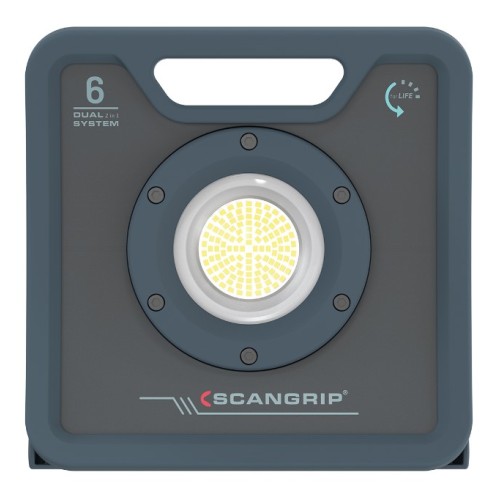 Прожектор переносний 6000 lumen NOVA 6 C+R (заміна 03.5443) SCANGRIP (З мережним кабелем та акумулятором)