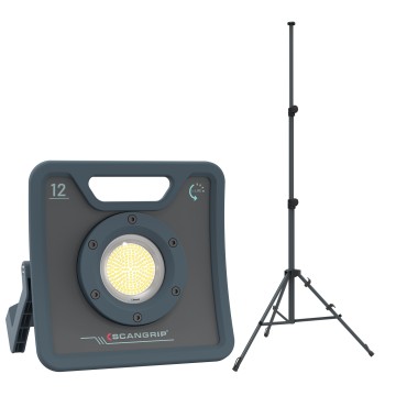 Прожектор переносний 12 000 lumen NOVA 12 + TRIPOD 3M for Life SCANGRIP