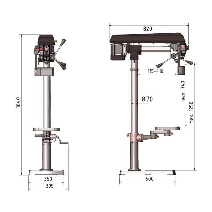Радіально-свердлильний верстат Optimum OPTIdrill RB 8S /230V/1Ph/50Hz STURMER Maschinen SN: 48614561-21092409007 Радіально-свердлильний верстат Optimum OPTIdrill RB 8S /230V/1Ph/50Hz STURMER Maschinen SN: 48614561-21092409007