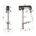 Радіально-свердлильний верстат Optimum OPTIdrill RB 8S /230V/1Ph/50Hz STURMER Maschinen SN: 48614561-21092409007