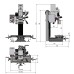 Настільний фрезерний верстат по металу Optimum OPTImill BF 20 L Vario STURMER Maschinen