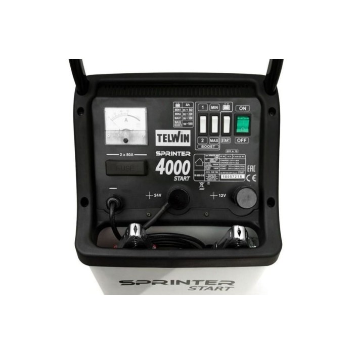 Пуско-зарядний пристрій Telwin SPRINTER 4000 START 230V 12-24V Пуско-зарядний пристрій Telwin SPRINTER 4000 START 230V 12-24V