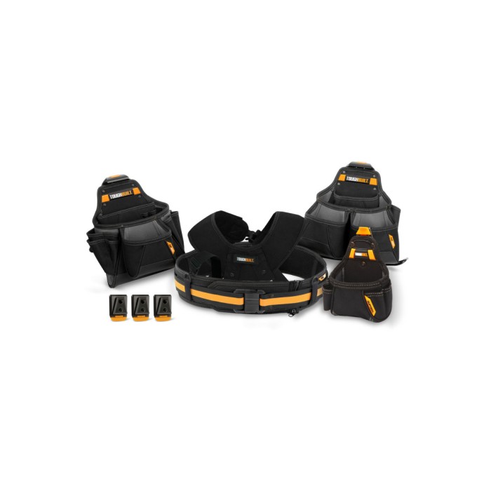 Набір Toughbuilt, ремінь, підтяжки, 3 сумки с кліпсами, TB-CT-101-5 Набір Toughbuilt, ремінь, підтяжки, 3 сумки с кліпсами, TB-CT-101-5