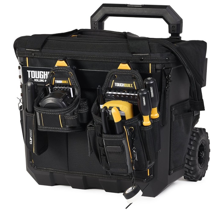 Сумка для інструментів TOUGHBUILT TB-CT-61-18 велика горловина, на колесах, 525 мм Сумка для інструментів TOUGHBUILT TB-CT-61-18 велика горловина, на колесах, 525 мм