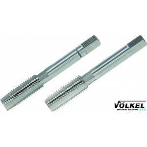 Мітчики ручні M 26x1,5 DIN 2181, HSS-G, (компл. 2 шт.) VOLKEL 26512