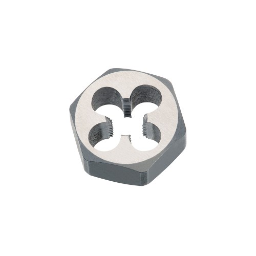 Плашка шестигранна M 8х1, 25, HSS, DIN 382, ​​22 x 9 мм VOLKEL 27142