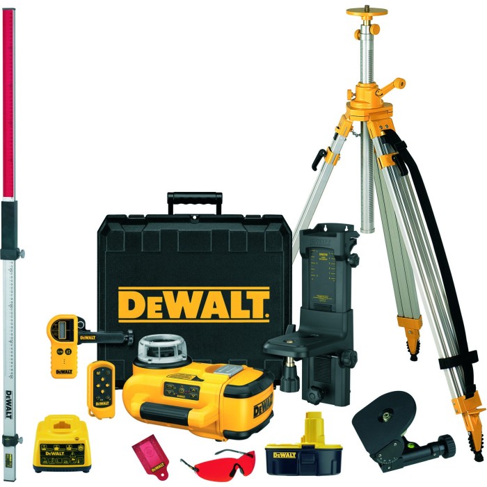 Лазерний ротаційний нівелір DeWALT DW079PKH Лазерний ротаційний нівелір DeWALT DW079PKH