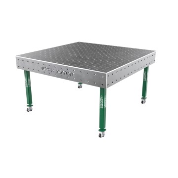 Зварювальний стіл GPPH SMART 12 mm на колесах 1500x1480 mm fi16 mm Сітка 100x100 mm