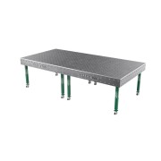 Зварювальний стіл GPPH SMART 15 mm на колесах 3000x1480 mm fi16 mm Сітка 100x100 mm