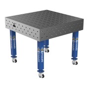 Зварювальний стіл PLUS на колесах 1000x1000 mm fi16 mm Сітка 100x100 mm