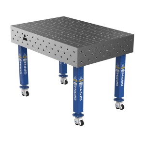 Зварювальний стіл PLUS на колесах 1200x800 mm fi16 mm Сітка 100x100 mm