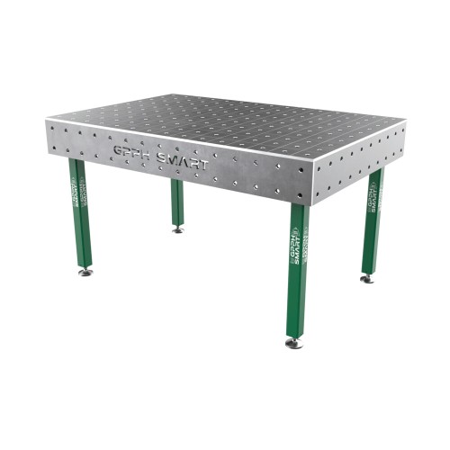 Зварювальний стіл GPPH SMART 12 mm на колесах 1500x1480 mm fi28 mm Сітка 100x100 mm