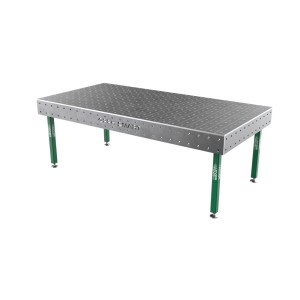 Зварювальний стіл GPPH SMART 15 mm на опорах 2400x1200 mm fi16 mm Сітка 100x100 mm