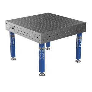 Зварювальний стіл PLUS на опорах 1200x1200 mm fi16 mm Сітка 100x100 mm