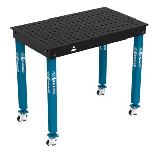 Зварювальний стіл BASIC на колесах 1000x600 mm fi16 mm Сітка 50x50 mm