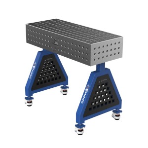 Зварювальна опора TRESTLE PLUS на колесах 1000x400x200 mm fi 16 mm Сітка 50x50 mm