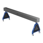 Зварювальна опора TRESTLE PLUS на колесах 3000x200x200 mm fi 16 mm Сітка 50x50 mm