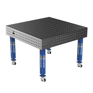 Зварювальний стіл PLUS на колесах 1200x1200 mm fi16 mm Сітка 50x50 mm