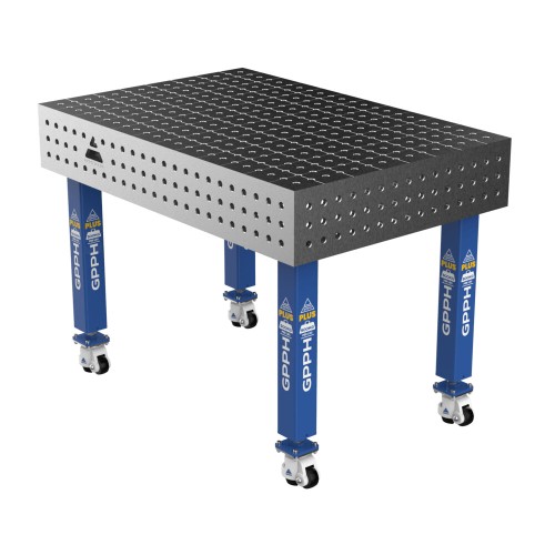 Зварювальний стіл PLUS на колесах 1200x800 mm fi16 mm Сітка 50x50 mm