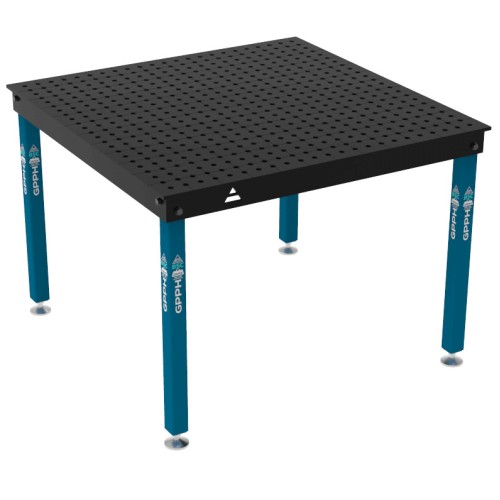 Зварювальний стіл BASIC на опорах 1200x1200 mm fi16 mm Сітка 50x50 mm