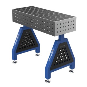 Зварювальна опора TRESTLE PLUS на опорах 1000x400x200 mm fi 16 mm Сітка 50x50 mm