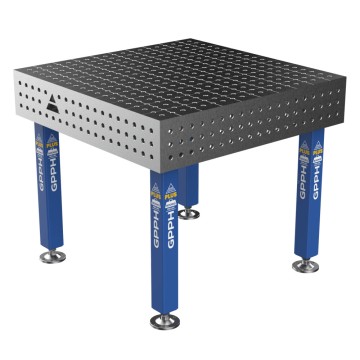 Зварювальний стіл PLUS на опорах 1000x1000 mm fi16 mm Сітка 50x50 mm