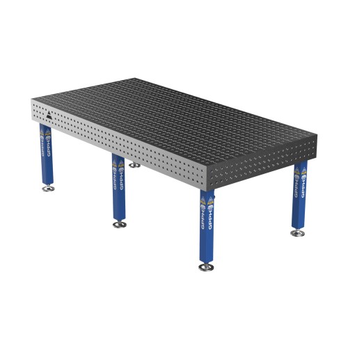Зварювальний стіл PLUS на опорах 2400x1200 mm fi16 mm Сітка 50x50 mm