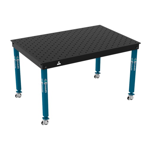 Зварювальний стіл BASIC на колесах 1500x1000 mm fi16 mm Сітка Діагональна